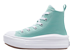 Tenis Converse Chuck Taylor All Star Move Platform Menta para Niña