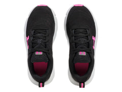 Tenis Under Armour Assert 10 Negro con Rosa para Niña