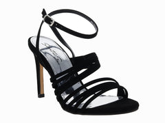 Sandalias de Tacón Senties Negro para Mujer
