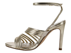 Sandalias Senties Tacón Oro para Mujer