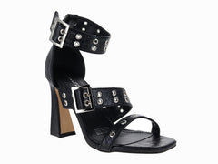 Sandalias de Tacón Senties Negro para Mujer