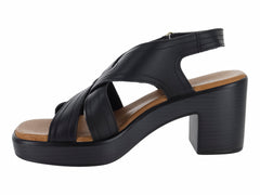 Sandalias Flexi Negro para Mujer
