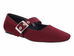 Balerinas ROZE Color Vino para Mujer