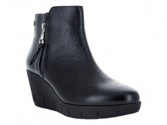Botines Hispana de Piel Negro para Mujer