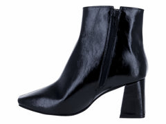 Botines Lady Paulina de Charol Negro para Mujer