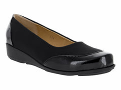 Zapatos Planos Capricho Negro para Mujer