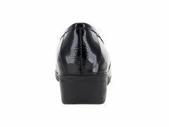 Zapatos Capricho de Charol Negro para Mujer
