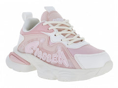 Tenis Clasben Bubble Rosa Blanco para Niña