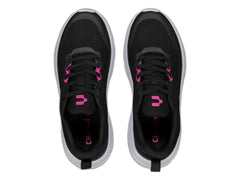 Tenis Charly Negro con Fucsia para Mujer
