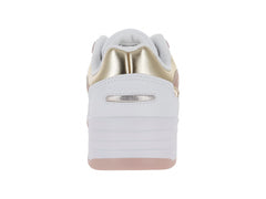 Tenis Clasben Mika Blanco Oro Rosado para Mujer