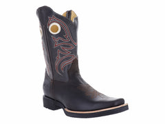 Botas Vaqueras Angus Color Chocolate para Hombre