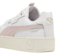 Tenis Puma Carina Street Lux Blanco y Malva para Mujer