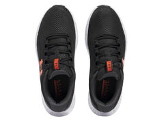 Tenis Under Armour Charged Surge 4 Negro y Naranja para Hombre
