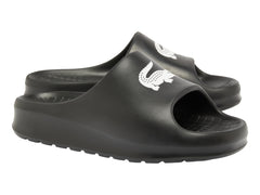 Sandalias Lacoste Serve Slide 2.0 Negro para Mujer