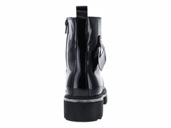 Botas Kassandra de Charol Negro para Niña