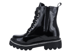 Botas Kassandra de Charol Negro para Niña
