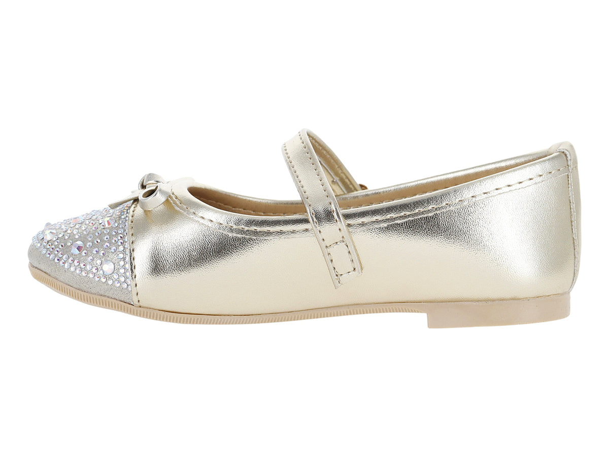 Zapatos Ballerinas 4EVER Oro Inglés para Niña