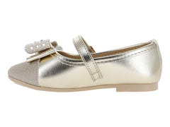 Zapatos Ballerinas 4EVER Oro Inglés para Niña