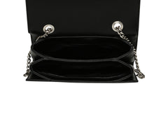 Bolsa Steve Madden Blegen Negro y Plata para Mujer