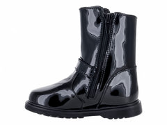 Botas Coloso de Charol Negro para Niña