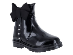 Botas Teen Bambino Charol Negro para Niña