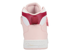 Tenis Champion Arena Power Hi Blanco y Rosa para Mujer