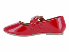 Ballerinas VAVITO de Charol Rojo para Niña