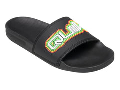 Sandalias Quiksilver Rivi Wordmark Slide II Negro para Hombre