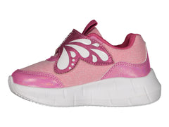 Tenis Charly Rosa y Blanco para Niña