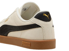Tenis PUMA Club II Blanco y Negro para Mujer