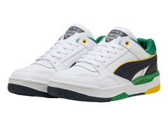 Tenis Puma Rebound Retro Blanco, Verde y Azul para Hombre