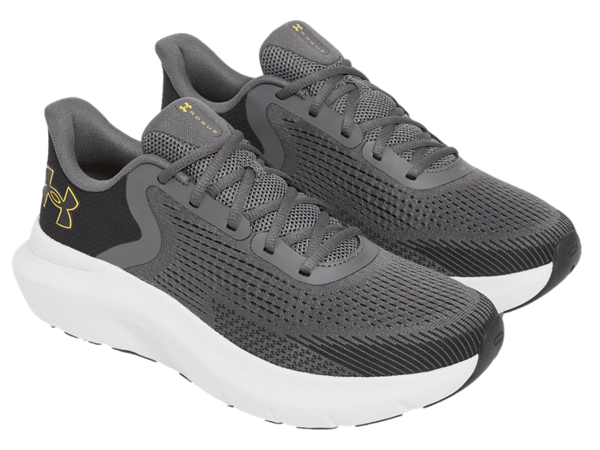 Tenis Under Armour Charged Rogue 5 Gris para Hombre