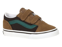 Tenis Vans Old Skool V Café Multicolor para Niño