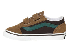 Tenis Vans Old Skool V Café Multicolor para Niño