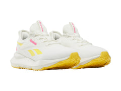 Tenis Reebok Cityride Blanco con Rosa y Dorado para Mujer
