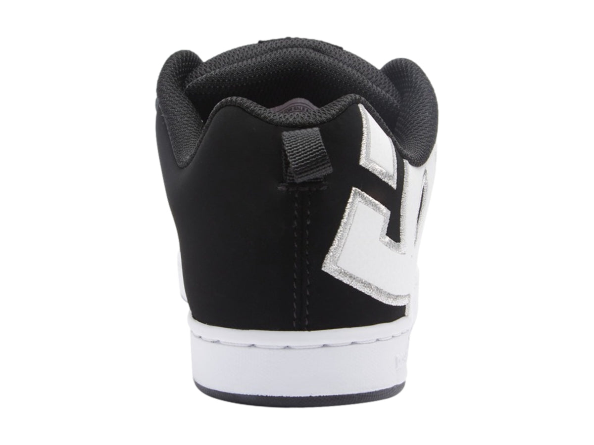 Tenis DC Shoes Court Graffik Negro y Blanco para Niño