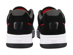 Tenis DC Shoes Construct Negro y Rojo para Hombre