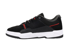 Tenis DC Shoes Construct Negro y Rojo para Hombre