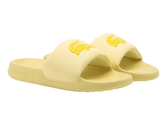 Sandalias Lacoste Serve Slide 1.0 Amarillo para Mujer
