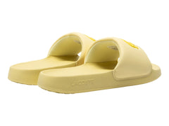 Sandalias Lacoste Serve Slide 1.0 Amarillo para Mujer