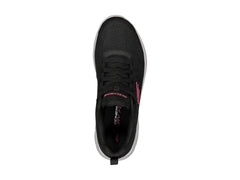Tenis Skechers Summits Negro con Rosa para Mujer