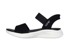 Sandalias Skechers Ultra Flex 3.0 Negro para Mujer