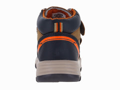 Botas Militares Yuyin Color Cajeta para Niño