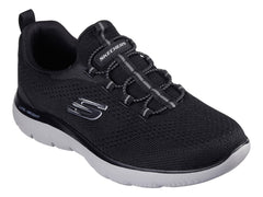 Tenis Skechers Negro y Gris para Hombre