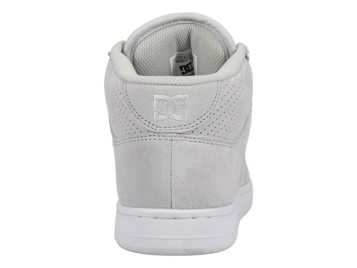 Tenis DC Shoes Manteca 4 Mid Gris Claro para Mujer