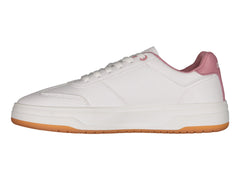 Tenis Charly Classic Blanco con Rosa y Café para Mujer