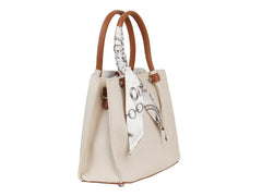 Bolsa de Hombro Unibella Beige para Mujer