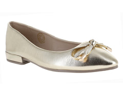 Ballerinas Luna Rosa Color Oro Inglés para Mujer