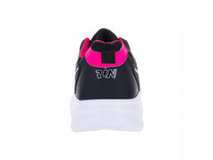 Tenis Andrax Negro y Fucsia para Mujer