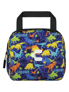 Set Escolar de Mochila, Lonchera y Lapicera Charly Temática de Dinosaurios